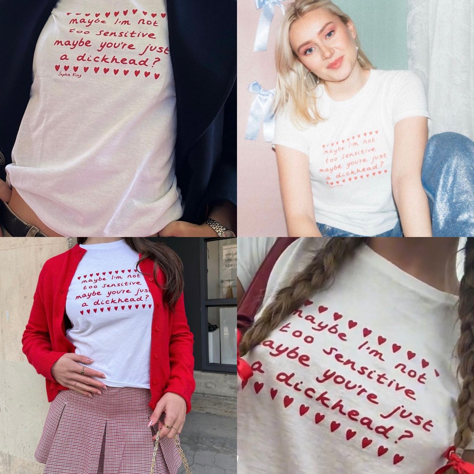 Maybe I'm Not Too Sensitive (Baby Tee)