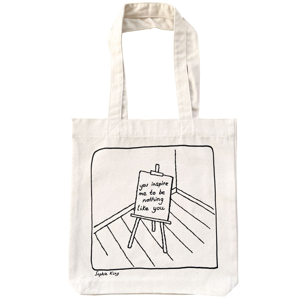 You Inspire Me To Be Nothing Like You (Tote Bag)