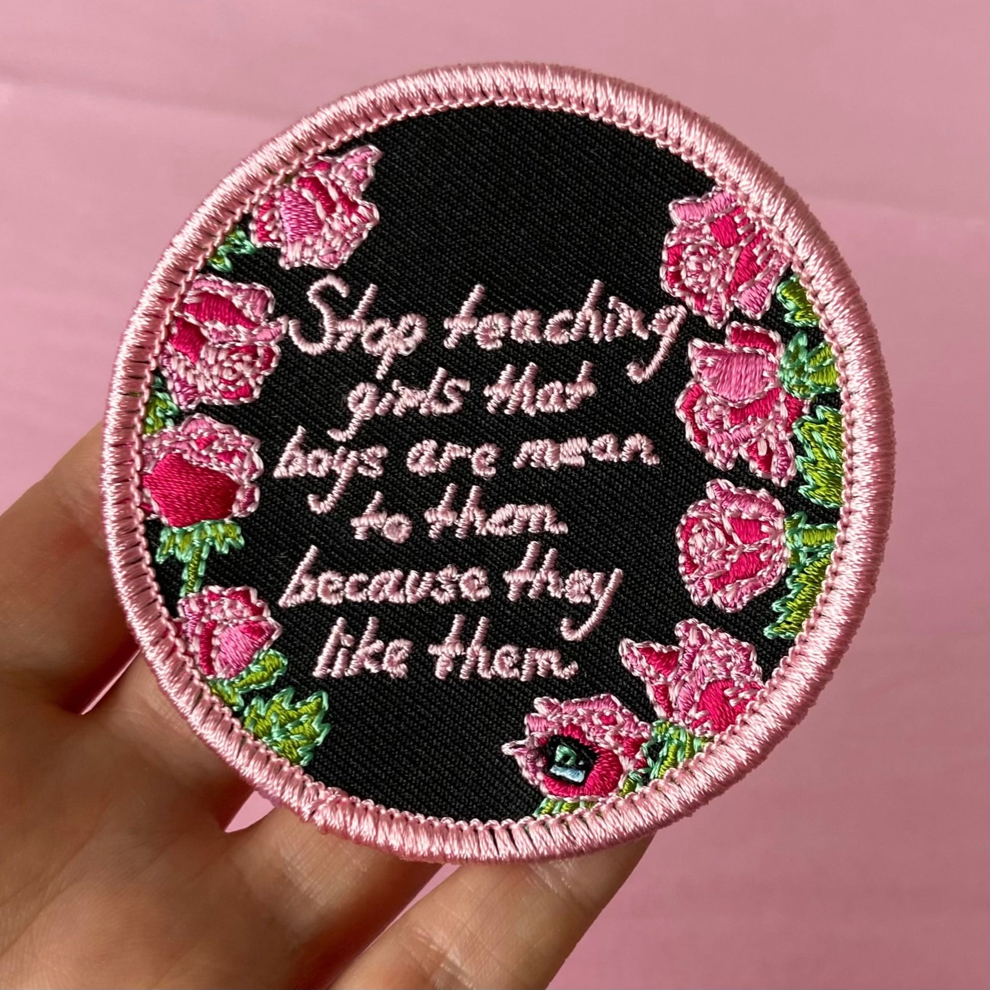 Stop Teaching Girls That Boys Are Mean To Them Because (Patch)