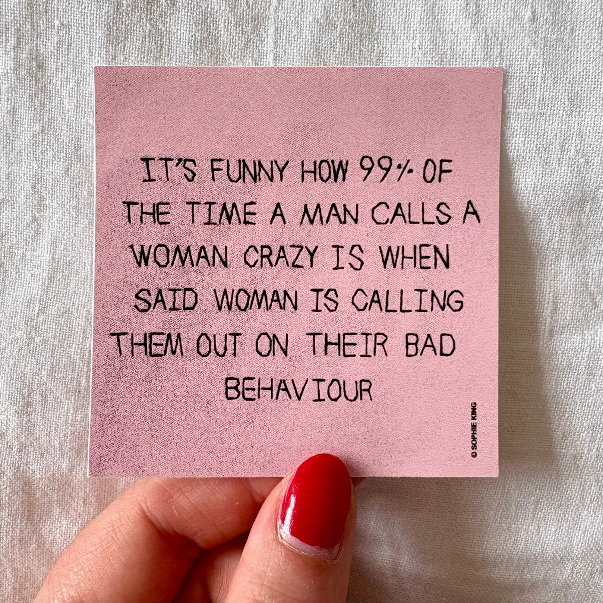It's Funny How (Sticker)
