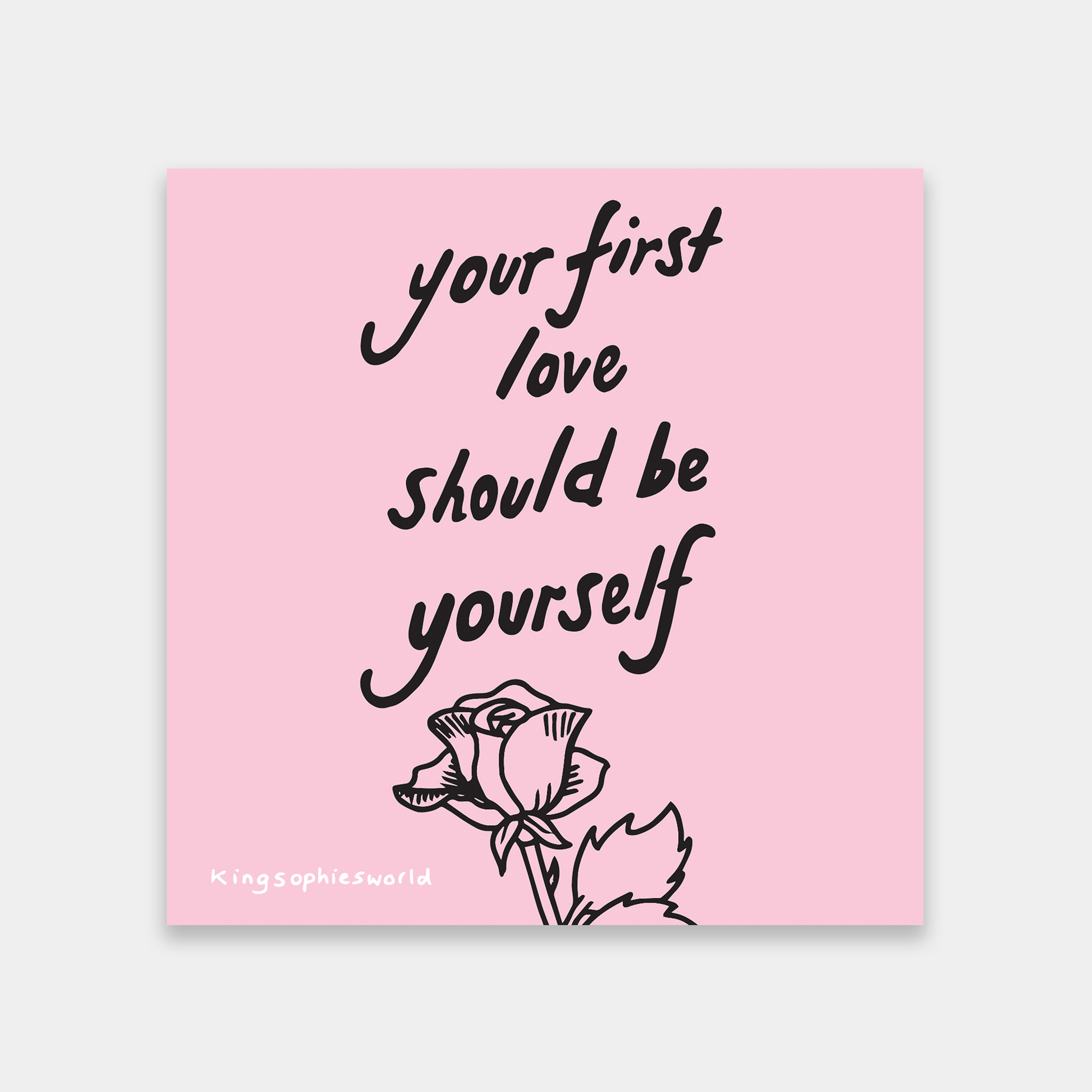 YOUR FIRST LOVE (STICKER) – SOPHIE KING