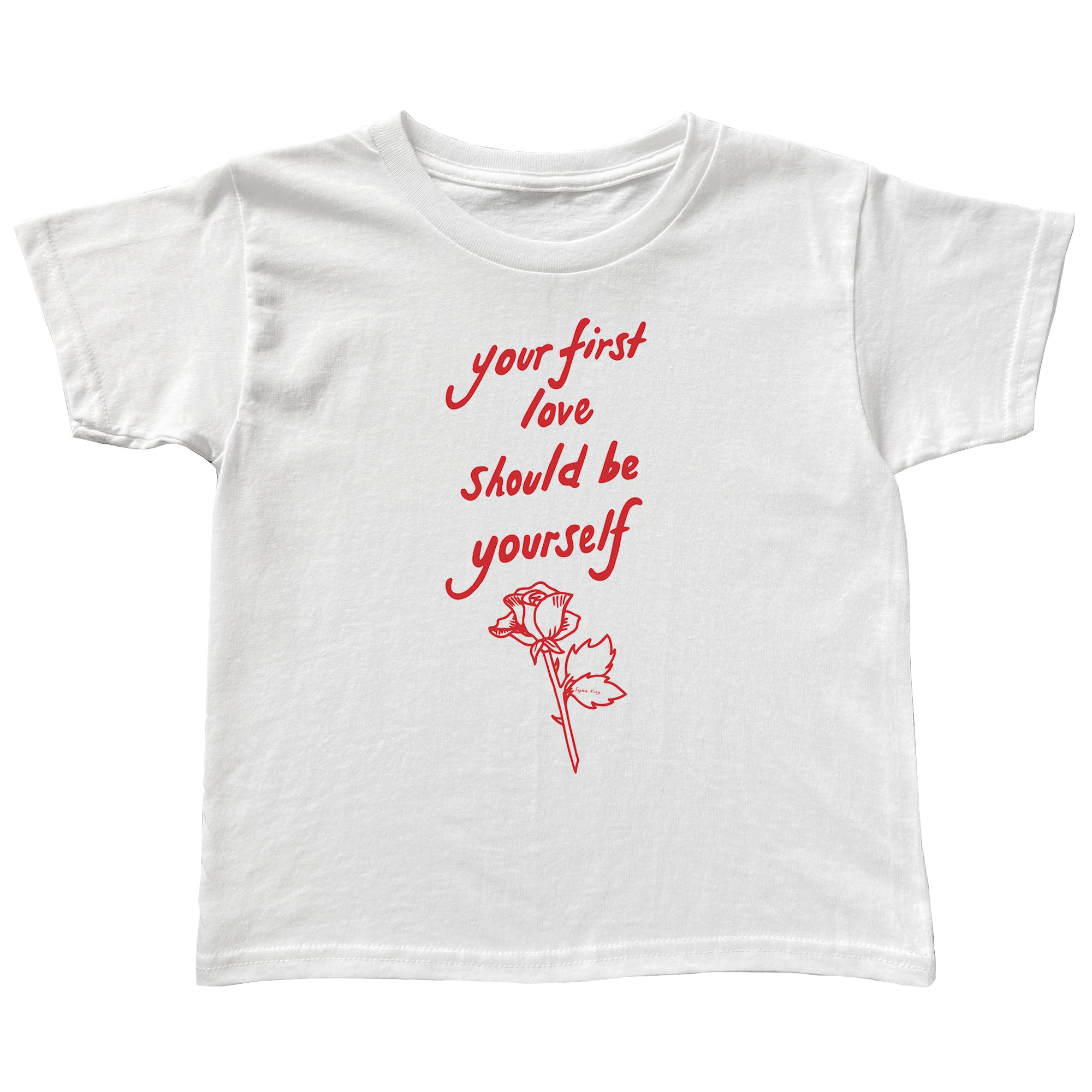 Your First Love Should Be Yourself (baby tee)